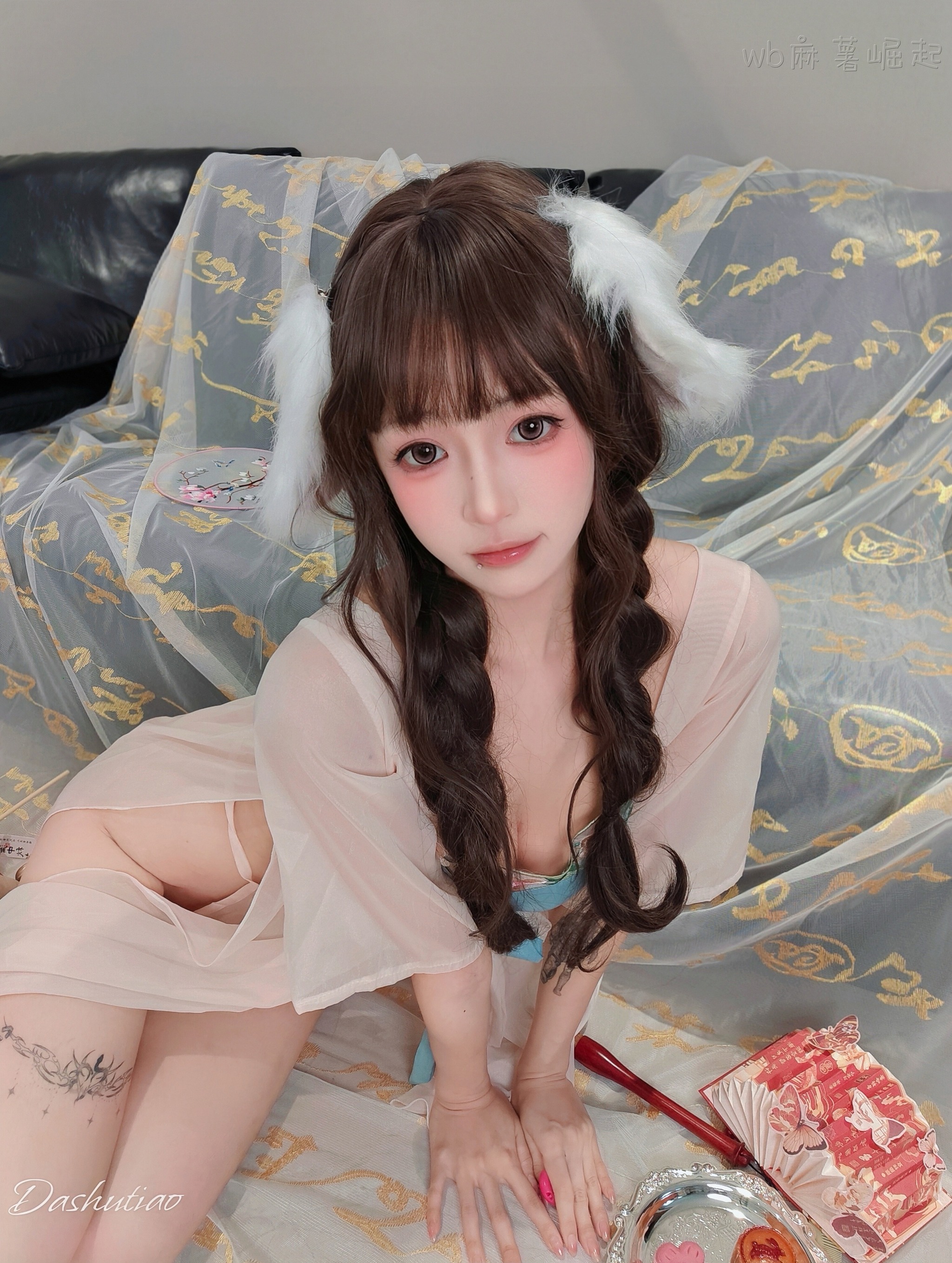 图片[1]-麻薯好吃 – NO.002 中秋限定 古风小兔子[60P]-XikXak